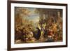 Massacre of the Innocents, about 1636/38-Peter Paul Rubens-Framed Giclee Print