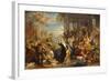 Massacre of the Innocents, about 1636/38-Peter Paul Rubens-Framed Giclee Print