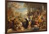 Massacre of the Innocents, about 1636/38-Peter Paul Rubens-Framed Giclee Print