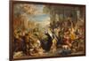 Massacre of the Innocents, about 1636/38-Peter Paul Rubens-Framed Giclee Print