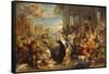 Massacre of the Innocents, about 1636/38-Peter Paul Rubens-Framed Stretched Canvas