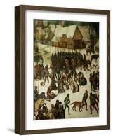 Massacre of the Innocents, Detail, 1565-Pieter Bruegel the Elder-Framed Giclee Print