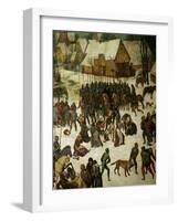 Massacre of the Innocents, Detail, 1565-Pieter Bruegel the Elder-Framed Giclee Print