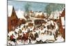 Massacre of the Innocents-Pieter Bruegel the Elder-Mounted Premium Giclee Print