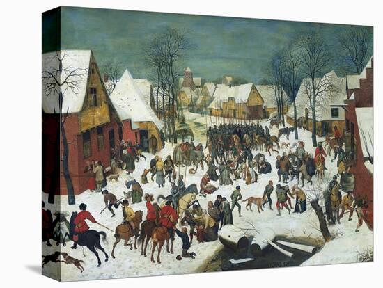 Massacre of the Innocents-Pieter Bruegel the Elder-Stretched Canvas