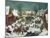 Massacre of the Innocents-Pieter Bruegel the Elder-Mounted Art Print