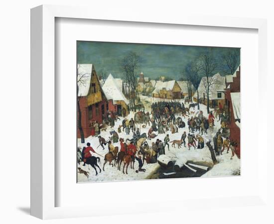 Massacre of the Innocents-Pieter Bruegel the Elder-Framed Art Print