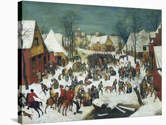 Massacre of the Innocents-Pieter Bruegel the Elder-Stretched Canvas