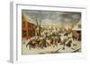 Massacre of the Innocents-Pieter Brueghel the Younger-Framed Giclee Print