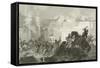 Massacre of the Memlooks, Egypt, 1811-Alonzo Chappel-Framed Stretched Canvas