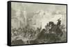 Massacre of the Memlooks, Egypt, 1811-Alonzo Chappel-Framed Stretched Canvas