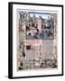 Massacre of the Peasant Rebels at Meaux, (135), C1475-Loyset Liedet-Framed Giclee Print