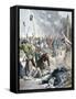 Massacres in China, 1891-Henri Meyer-Framed Stretched Canvas