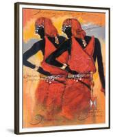 Massai Twins-Joadoor-Framed Premium Giclee Print