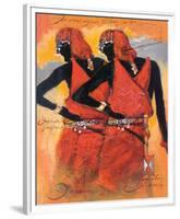 Massai Twins-Joadoor-Framed Premium Giclee Print