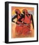 Massai Twins-Joadoor-Framed Art Print