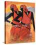 Massai Twins-Joadoor-Stretched Canvas