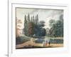 Massena Park at Reuil, 15 April 1813 (Gouache on Paper)-Caizac-Framed Giclee Print