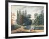 Massena Park at Reuil, 15 April 1813 (Gouache on Paper)-Caizac-Framed Giclee Print