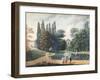 Massena Park at Reuil, 15 April 1813 (Gouache on Paper)-Caizac-Framed Giclee Print