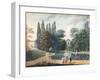 Massena Park at Reuil, 15 April 1813 (Gouache on Paper)-Caizac-Framed Giclee Print