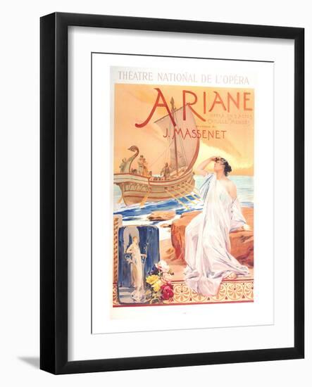 Massenet Opera Ariane-null-Framed Art Print