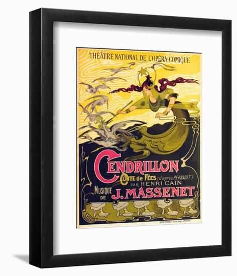 Massenet Opera Cendrillon-null-Framed Art Print