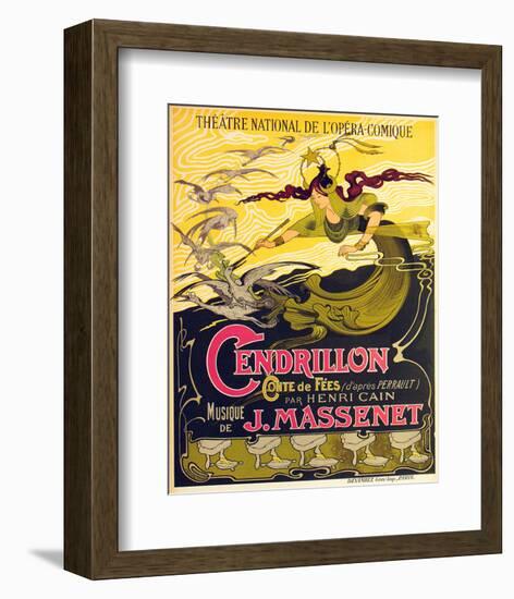 Massenet Opera Cendrillon-null-Framed Art Print