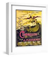 Massenet Opera Cendrillon-null-Framed Art Print