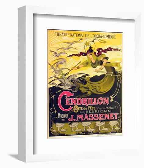 Massenet Opera Cendrillon-null-Framed Art Print