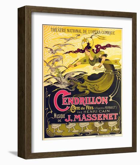 Massenet Opera Cendrillon-null-Framed Art Print