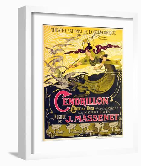 Massenet Opera Cendrillon-null-Framed Art Print