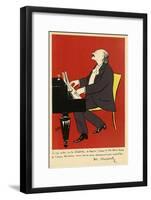 Massenet, Sem, Celebrites-null-Framed Art Print