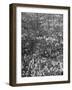 Masses of Tombstones in Cemetery in Queens-Andreas Feininger-Framed Photographic Print