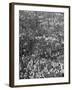 Masses of Tombstones in Cemetery in Queens-Andreas Feininger-Framed Photographic Print