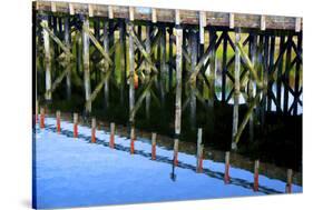 Masset Harbor on Delkatla Slough-Richard Wright-Stretched Canvas