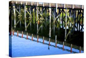 Masset Harbor on Delkatla Slough-Richard Wright-Stretched Canvas