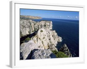 Massif Des Calanques, Bouches-Du-Rhone, Provence, France, Mediterranean-Bruno Morandi-Framed Photographic Print