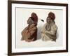 Massika and Wakusasse, Plate 3, Travels in the Interior of North America, c.1844-Karl Bodmer-Framed Giclee Print