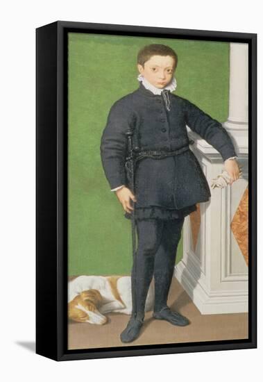 Massimiliano Stampa, Marquis of Soncino, 1557-Sofonisba Anguissola-Framed Stretched Canvas