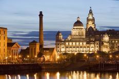 Albert Dock and Port of Liverpool Building-Massimo Borchi-Photographic Print