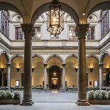 Palazzo (Palace) Strozzi, the Courtyard-Massimo Borchi-Photographic Print