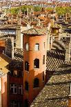 Towers and Roofs in Old Lyon-Massimo Borchi-Photographic Print