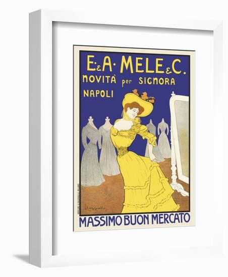 Massimo Buon Mercato, 1902-Leonetto Cappiello-Framed Art Print