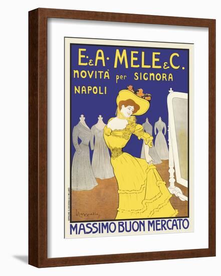 Massimo Buon Mercato, 1902-Leonetto Cappiello-Framed Art Print