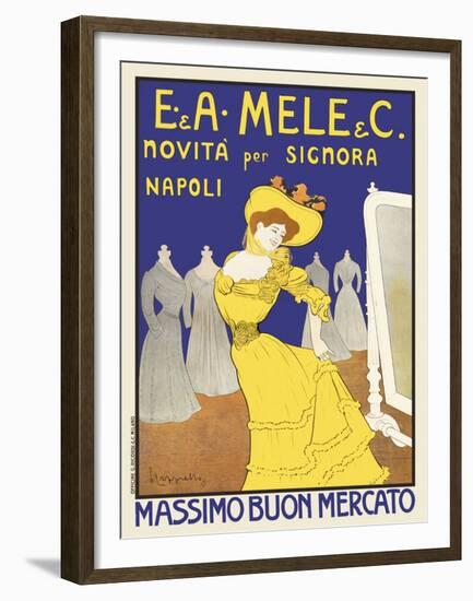 Massimo Buon Mercato, 1902-Leonetto Cappiello-Framed Art Print