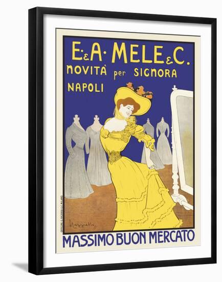 Massimo Buon Mercato, 1902-Leonetto Cappiello-Framed Art Print