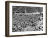 Massive Damage Caused by American Incendiary Bombs Dropped on the City Weeks Earlier-null-Framed Photographic Print