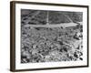Massive Damage Caused by American Incendiary Bombs Dropped on the City Weeks Earlier-null-Framed Photographic Print