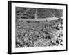 Massive Damage Caused by American Incendiary Bombs Dropped on the City Weeks Earlier-null-Framed Photographic Print